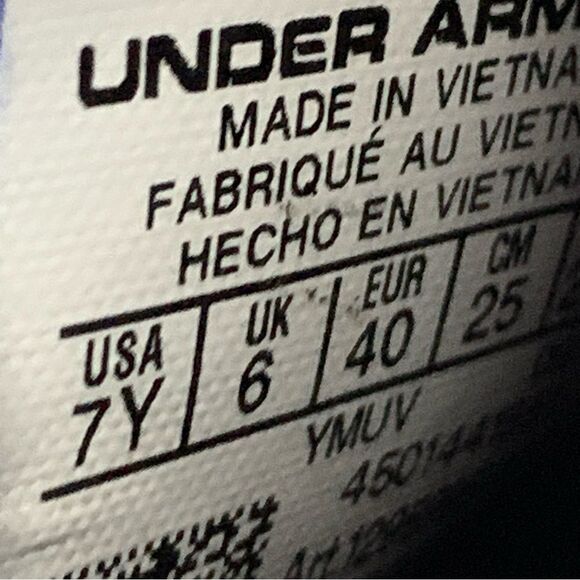 Under Armour Steph Curry 4 ‘More Fun’ Royal Blue Sneakers EU 40 Youth size 7 - Picture 11 of 13